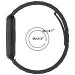 Cinturino per orologio in metallo di acciaio inossidabile con tre perline, For Huawei Band 11 / Band 11 Pro