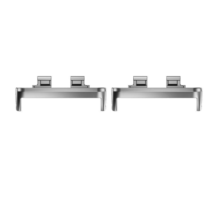 Una coppia di connettori per cinturino per orologio con testa in lega metallica da 18 mm, For Huawei Band 11 / Band 11 Pro
