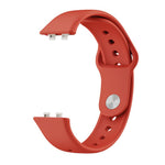 Cinturino per orologio in silicone tinta unita con fibbia inversa lucida, For Huawei Band 11 / Band 11 Pro