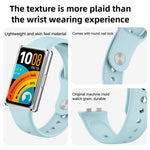 Cinturino per orologio in silicone tinta unita con fibbia inversa lucida, For Huawei Band 11 / Band 11 Pro