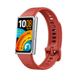 Cinturino per orologio in silicone a tinta unita con texture concava, For Huawei Band 11 / Band 11 Pro