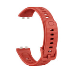 Cinturino per orologio in silicone a tinta unita con texture concava, For Huawei Band 11 / Band 11 Pro