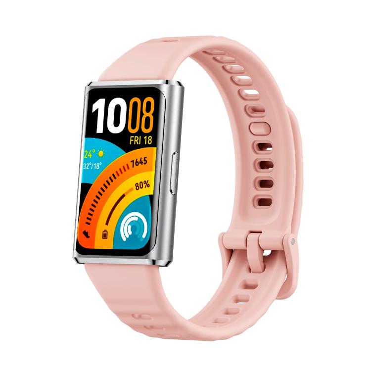 Cinturino per orologio in silicone a tinta unita con texture concava, For Huawei Band 11 / Band 11 Pro