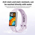 Cinturino per orologio in silicone a tinta unita con texture concava, For Huawei Band 11 / Band 11 Pro