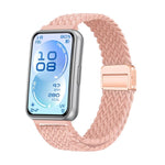 Cinturino per orologio in nylon intrecciato elastico con fibbia magnetica., For Huawei Band 11 / Band 11 Pro