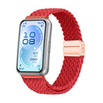 Cinturino per orologio in nylon intrecciato elastico con fibbia magnetica., For Huawei Band 11 / Band 11 Pro