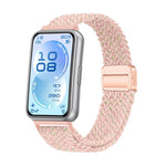 Cinturino per orologio in nylon intrecciato elastico con fibbia magnetica., For Huawei Band 11 / Band 11 Pro