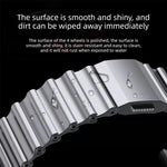 Cinturino per orologio in acciaio inossidabile con chiusura magnetica e motivo a onde oceaniche., For Samsung Galaxy Watch Ultra 2025 / Ultra 47mm