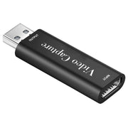 Adattatore per registrazione di gioco HU-01 1080P 60fps per streaming live, scheda di acquisizione video USB da HDMI a USB 2.0, HU-01