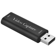 Adattatore per registrazione di gioco HU-01 1080P 60fps per streaming live, scheda di acquisizione video USB da HDMI a USB 2.0, HU-01