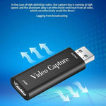 Adattatore per registrazione di gioco HU-01 1080P 60fps per streaming live, scheda di acquisizione video USB da HDMI a USB 2.0, HU-01