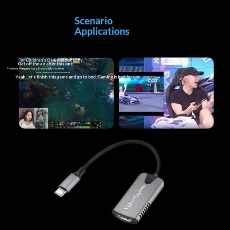 Scheda acquisizione video HDMI a USB-C per streaming 4K