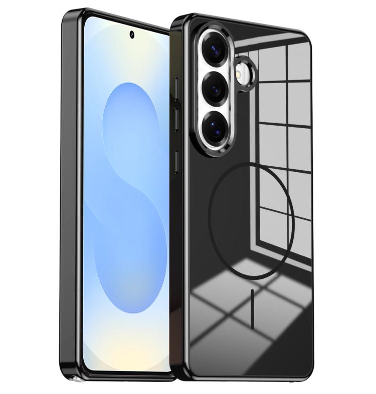 Custodia per telefono magnetica antiurto con pulsanti in metallo galvanizzato., For Samsung Galaxy S26+ 5G, For Samsung Galaxy S26 Ultra 5G, For Samsung Galaxy S26 5G, For Samsung Galaxy S25 5G, For Samsung Galaxy S25+ 5G, For Samsung Galaxy S25 Ultra 5G