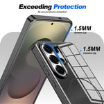 Custodia per telefono magnetica antiurto con pulsanti in metallo galvanizzato., For Samsung Galaxy S26+ 5G, For Samsung Galaxy S26 Ultra 5G, For Samsung Galaxy S26 5G, For Samsung Galaxy S25 5G, For Samsung Galaxy S25+ 5G, For Samsung Galaxy S25 Ultra 5G