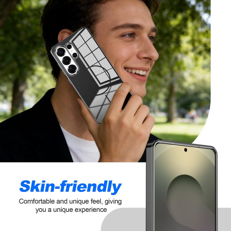 Custodia per telefono magnetica antiurto con pulsanti in metallo galvanizzato., For Samsung Galaxy S26+ 5G, For Samsung Galaxy S26 Ultra 5G, For Samsung Galaxy S26 5G, For Samsung Galaxy S25 5G, For Samsung Galaxy S25+ 5G, For Samsung Galaxy S25 Ultra 5G
