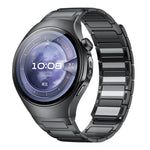 Interfaccia a pulsante, cinturino magnetico a forma di I in acciaio inossidabile., For Huawei Watch 5 46mm