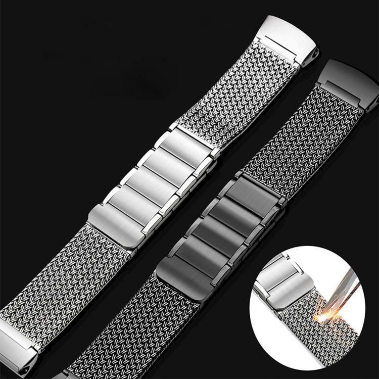 Cinturino per orologio in acciaio inossidabile con chiusura magnetica a pulsante., For Huawei Watch 4 Pro
