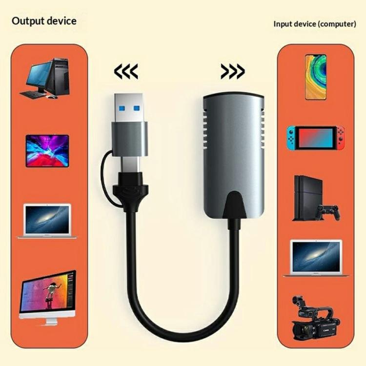 Scheda acquisizione video HDMI a USB Type-C 1080P 60Hz