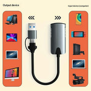 Scheda di acquisizione video HU-04A 1080P 60Hz da HDMI a Type-C / USB 2 in 1, HU-04A