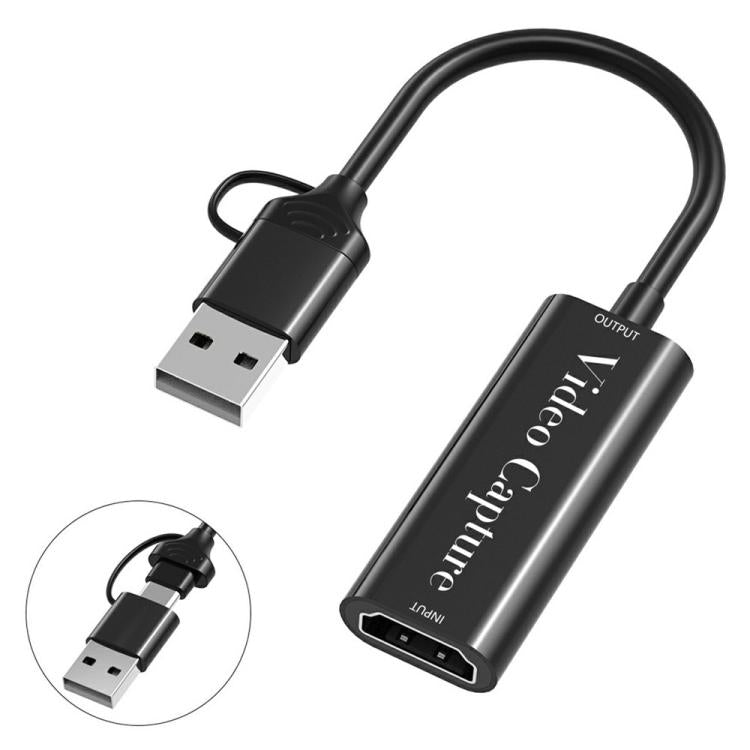 Adattatore streaming HDMI a USB/Type-C 2 in 1 HU-02A