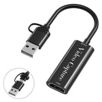 Adattatore streaming HDMI a USB/Type-C 2 in 1 HU-02A
