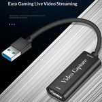 Scheda acquisizione video HDMI a USB 3.0 per streaming 1080p