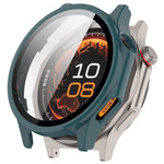 Pellicola in vetro temperato integrata nella custodia protettiva per orologio in PC, For OPPO Watch X3 / OnePlus Watch 4