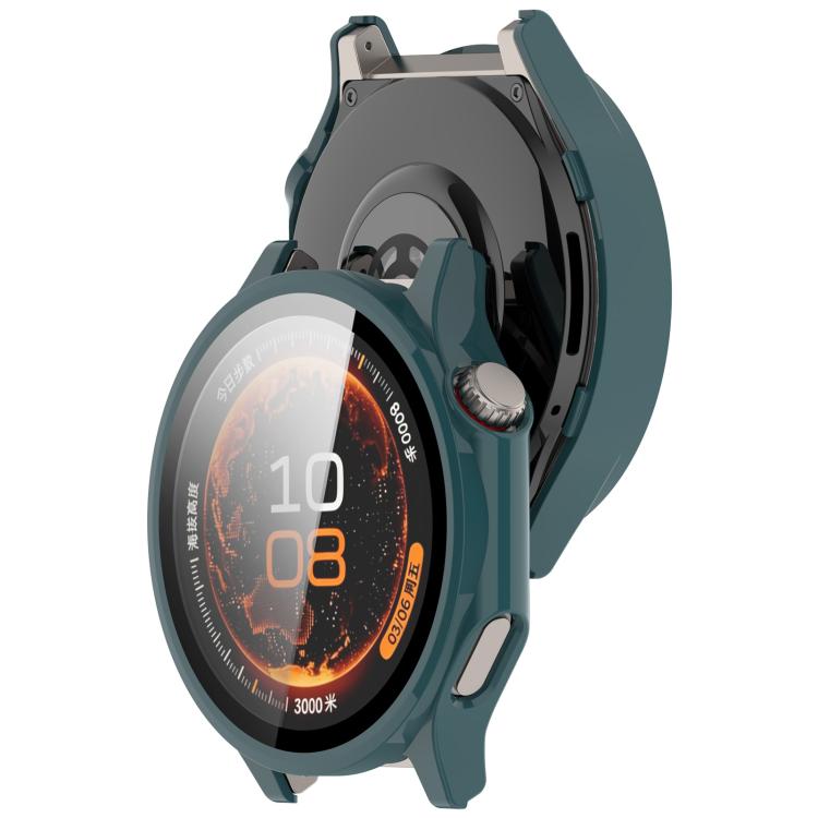 Pellicola in vetro temperato integrata nella custodia protettiva per orologio in PC, For OPPO Watch X3 / OnePlus Watch 4