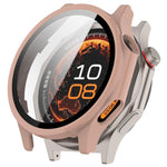 Pellicola in vetro temperato integrata nella custodia protettiva per orologio in PC, For OPPO Watch X3 / OnePlus Watch 4