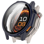 Pellicola in vetro temperato integrata nella custodia protettiva per orologio in PC, For OPPO Watch X3 / OnePlus Watch 4