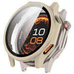 Pellicola in vetro temperato integrata nella custodia protettiva per orologio in PC, For OPPO Watch X3 / OnePlus Watch 4