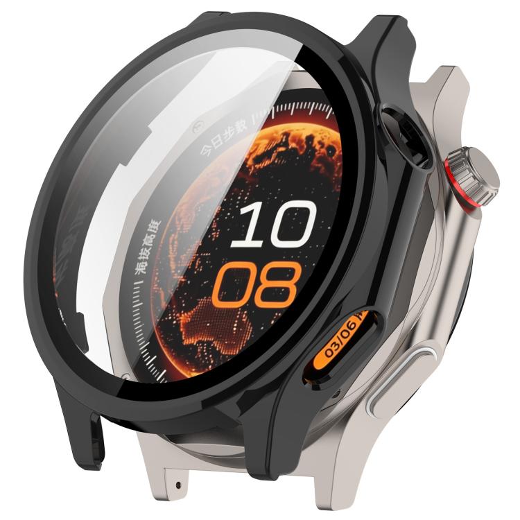 Pellicola in vetro temperato integrata nella custodia protettiva per orologio in PC, For OPPO Watch X3 / OnePlus Watch 4