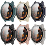 Pellicola in vetro temperato integrata nella custodia protettiva per orologio in PC, For OPPO Watch X3 / OnePlus Watch 4