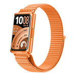 Cinturino per orologio regolabile in nylon con chiusura a strappo., For Huawei Band 11 / Band 11 Pro