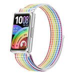 Cinturino per orologio regolabile in nylon con chiusura a strappo., For Huawei Band 11 / Band 11 Pro