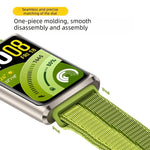 Cinturino per orologio regolabile in nylon con chiusura a strappo., For Huawei Band 11 / Band 11 Pro