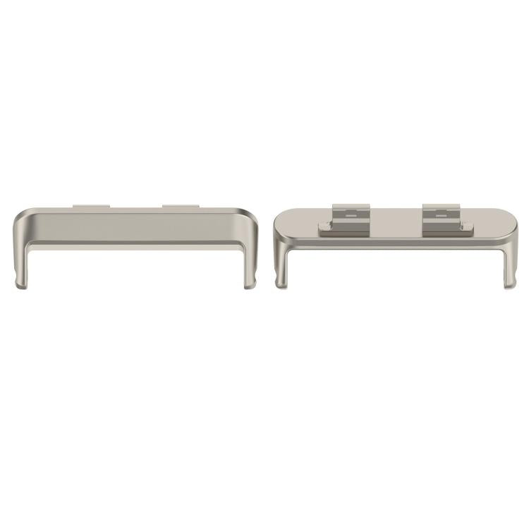 Una coppia di connettori per cinturino per orologio con testa in metallo in acciaio inossidabile da 18 mm, For Huawei Band 11 / Band 11 Pro