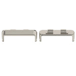 Una coppia di connettori per cinturino per orologio con testa in metallo in acciaio inossidabile da 18 mm, For Huawei Band 11 / Band 11 Pro