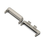 Una coppia di connettori per cinturino per orologio con testa in metallo in acciaio inossidabile da 18 mm, For Huawei Band 11 / Band 11 Pro