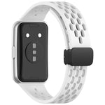 Cinturino per orologio in silicone pieghevole con fibbia magnetica., For Huawei Band 11 / Band 11 Pro