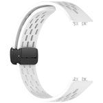 Cinturino per orologio in silicone pieghevole con fibbia magnetica., For Huawei Band 11 / Band 11 Pro