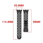 Cinturino per orologio in silicone pieghevole con fibbia magnetica., For Huawei Band 11 / Band 11 Pro
