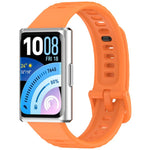 Cinturino per orologio in silicone tinta unita con texture a onda, For Huawei Band 11 / Band 11 Pro