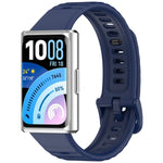 Cinturino per orologio in silicone tinta unita con texture a onda, For Huawei Band 11 / Band 11 Pro