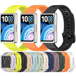 Cinturino per orologio in silicone tinta unita con texture a onda, For Huawei Band 11 / Band 11 Pro