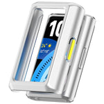 Custodia protettiva per orologio in policarbonato cavo a copertura parziale, For Huawei Band 11 Pro / 11 Pro NFC, For Huawei Band  11 / 11 NFC