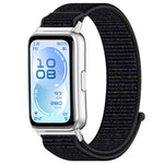 Cinturino per orologio in nylon con chiusura a strappo., For Huawei Band 11 / Band 11 Pro
