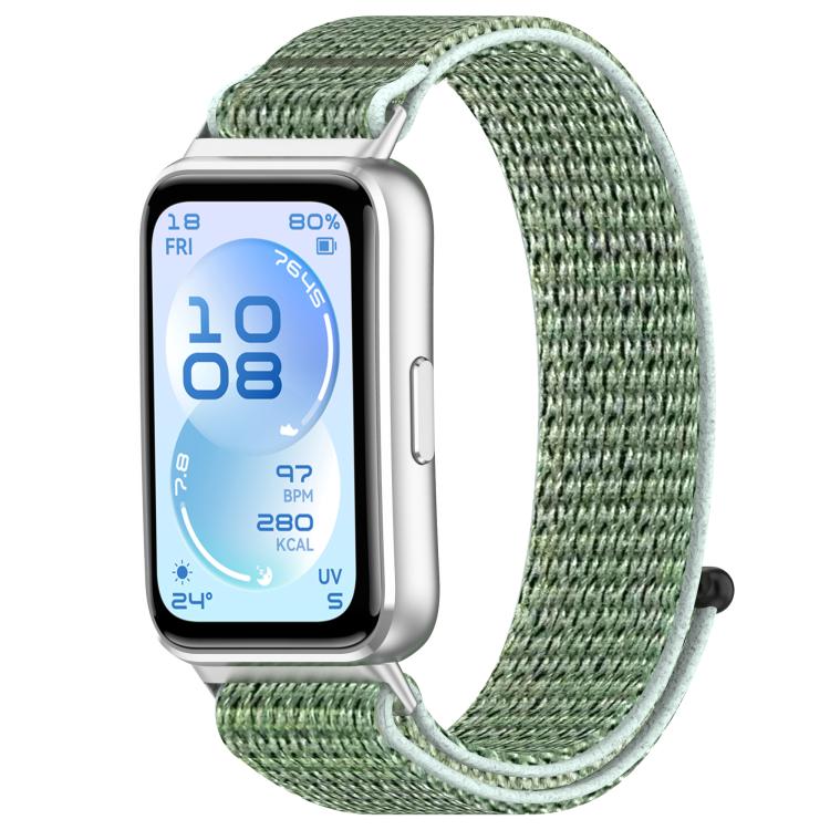 Cinturino per orologio in nylon con chiusura a strappo., For Huawei Band 11 / Band 11 Pro