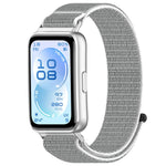 Cinturino per orologio in nylon con chiusura a strappo., For Huawei Band 11 / Band 11 Pro
