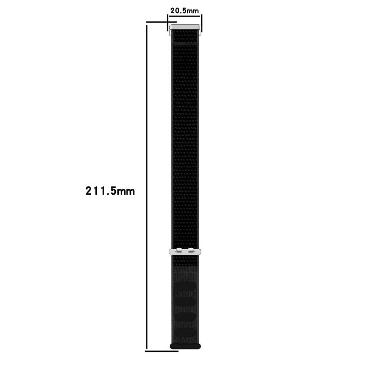 Cinturino per orologio in nylon con chiusura a strappo., For Huawei Band 11 / Band 11 Pro